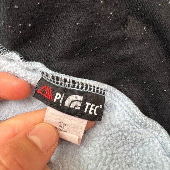 The North Face Denali Polartec Fleece Jacket Women Large Light Blue Outdoor Hike - Picture 11 of 16